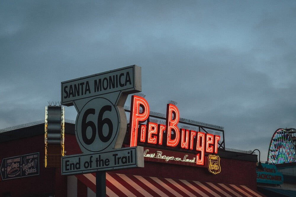 route 66 santa monica